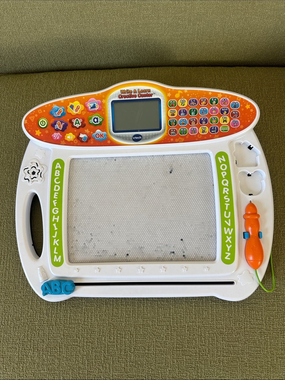 VTech Write & Learn Creative Center - White/Orange Kids Drawing Tablet